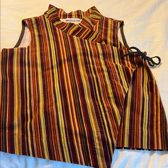 bryn Walker Vibrant Striped Pantsuit - Picture 3 of 5